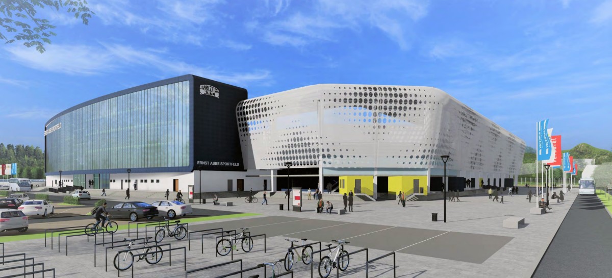 Jenaer Stadion Neubau