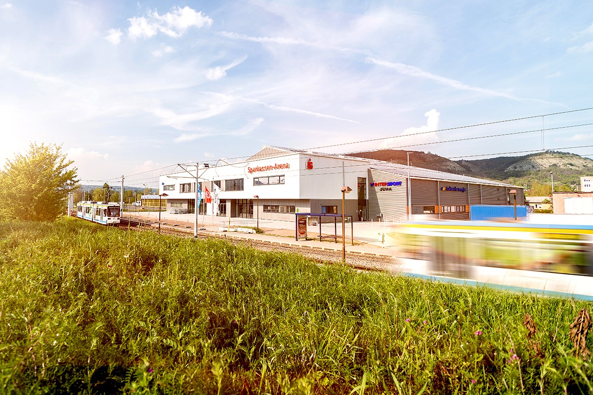 HGE realestate GmbH / SparkassenArena Jena / Mitfiebern, erleben und